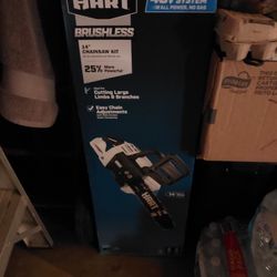 HART 40V Cordless Brushless 14 inch Chainsaw Kit (1) 4.0Ah Lithium-Ion Battery