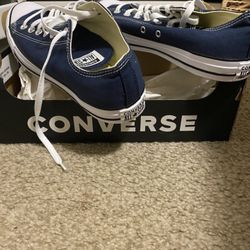 Blue Converse Size 9 New $50