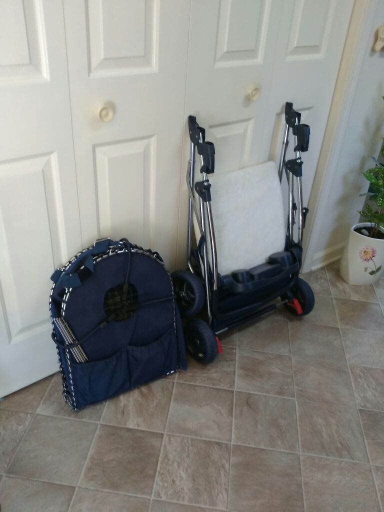 Kitty Walk System. Stroller For Small Dogs And Cats