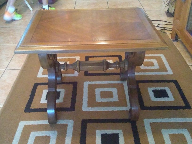 Wood End Tables Or Combo Coffee Table 