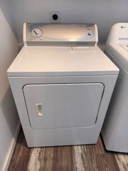 6.5 cu. ft. Vented Front load Electric Dryer in White with 4 Heat Settings, Wrinkle Control