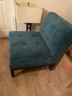 Blue Accent Chair / Lounge Chair