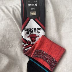 New NBA Chicago Bulls Socks