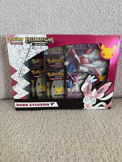 Pokémon Celebrations Dark Sylveon V Collection Box 25th celebration