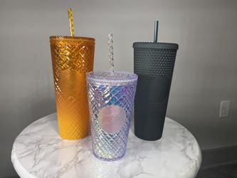 3 Large Starbucks Cups