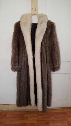 ADOLFO ladies luxury mink coat