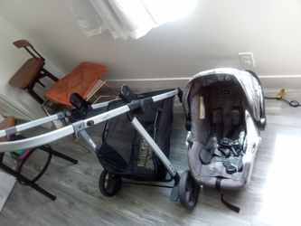 Baby car seat stroller