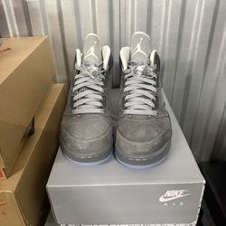 Jordan 5 Wolf Grey Size 12