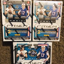 2021 NFL Prizm (3) Blasters 
