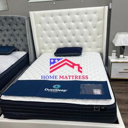 Cama Full Size 🔴 Bed Frame 🔴 Additional Mattress Price 