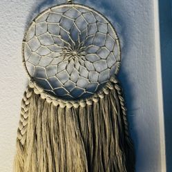 Macrame dream catcher