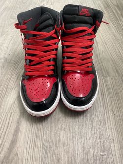 Jordan 1 patent leather bred size 12