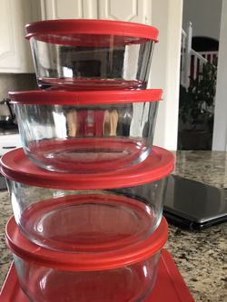10 Piece Pyrex