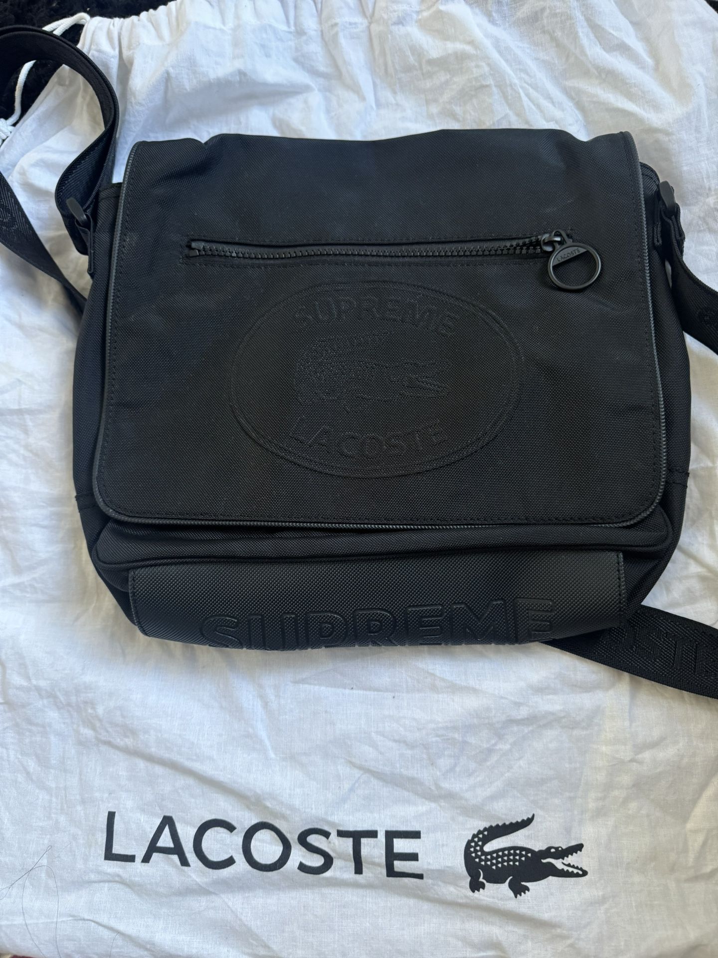 Supreme X Lacoste Messenger Bag