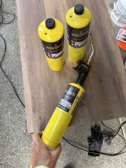 Bernzomatic MAP-Pro Torch Kit with 3 Cylinders
