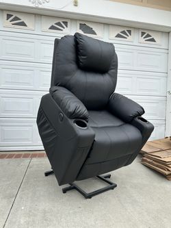 Power lift and recliner chair with Heat and massage