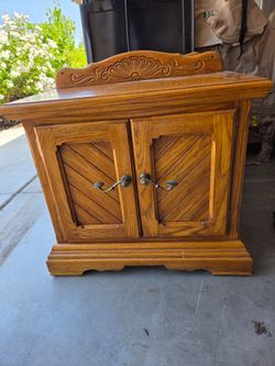 Solid oak furniture