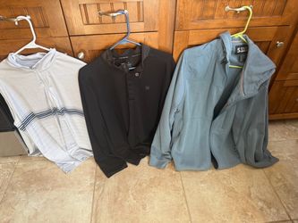 Men’s zipper light weight jackets