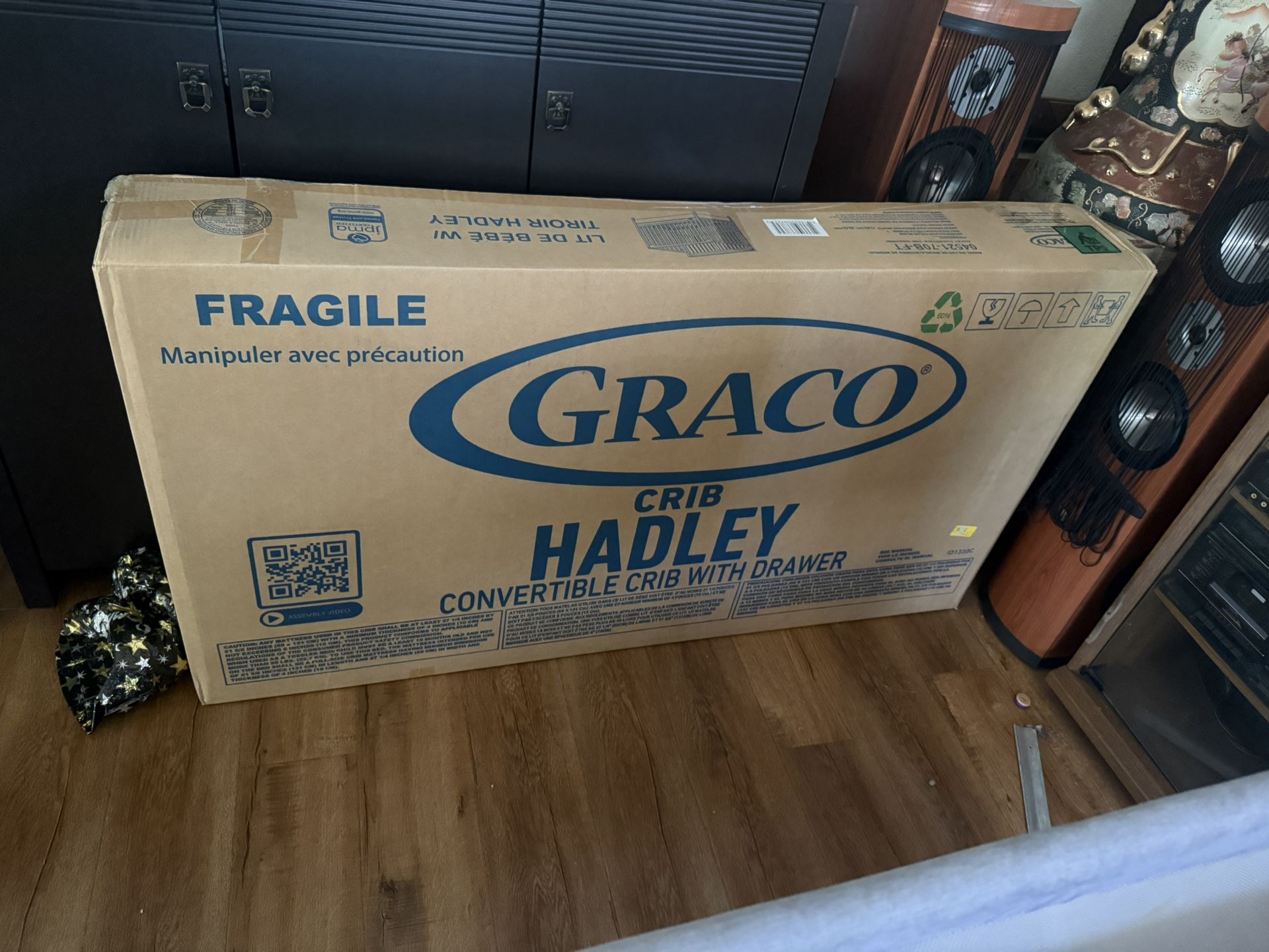 GRACO CRIB HADLEY  [Baby Crib To A Toddler Bed]