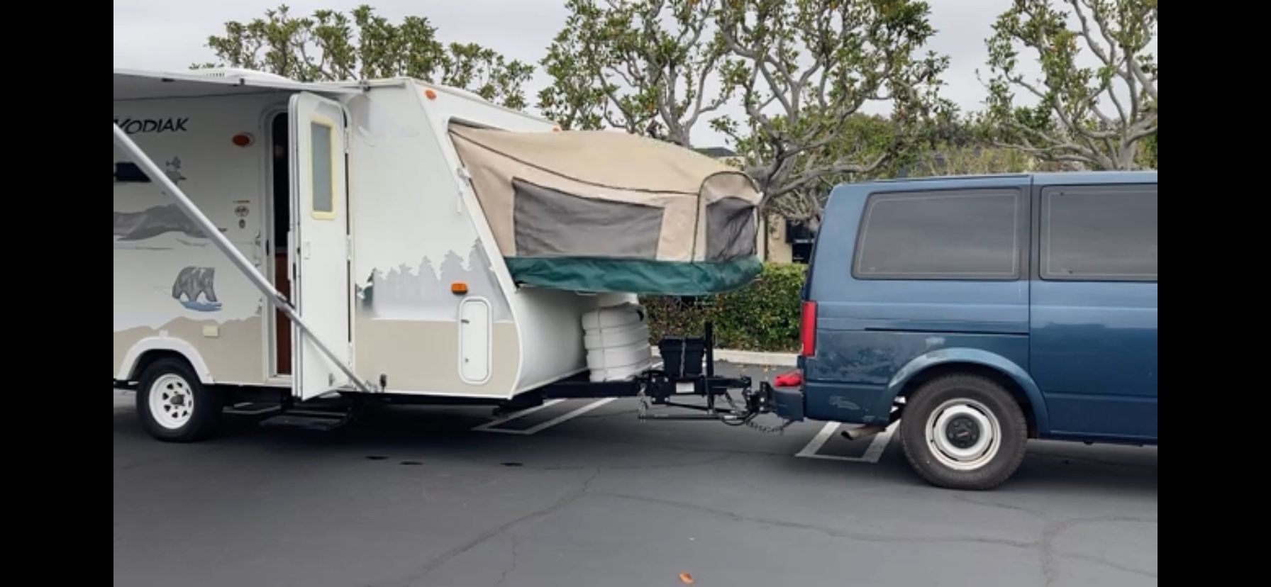 2006 Kodiak Thor Skamper HYbrid Trailer 17FL