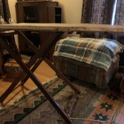 Antique Wooden Ironing Board