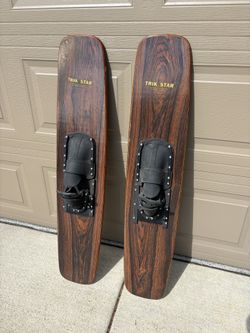 Vintage Trick Water Skis Trik Star 