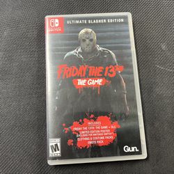 Friday The 13th The Game - Nintendo Switch 