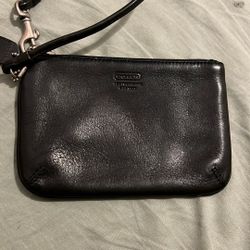 Coach Wristlet Black