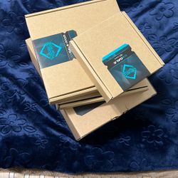 Ice Gale 80mm fan, 120mm fan, and CPU cooler w thermal past for PC