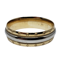 Wedding Band Ring in 10k Yellow Gold WGB-010