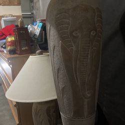 Antique Elephant Lamps