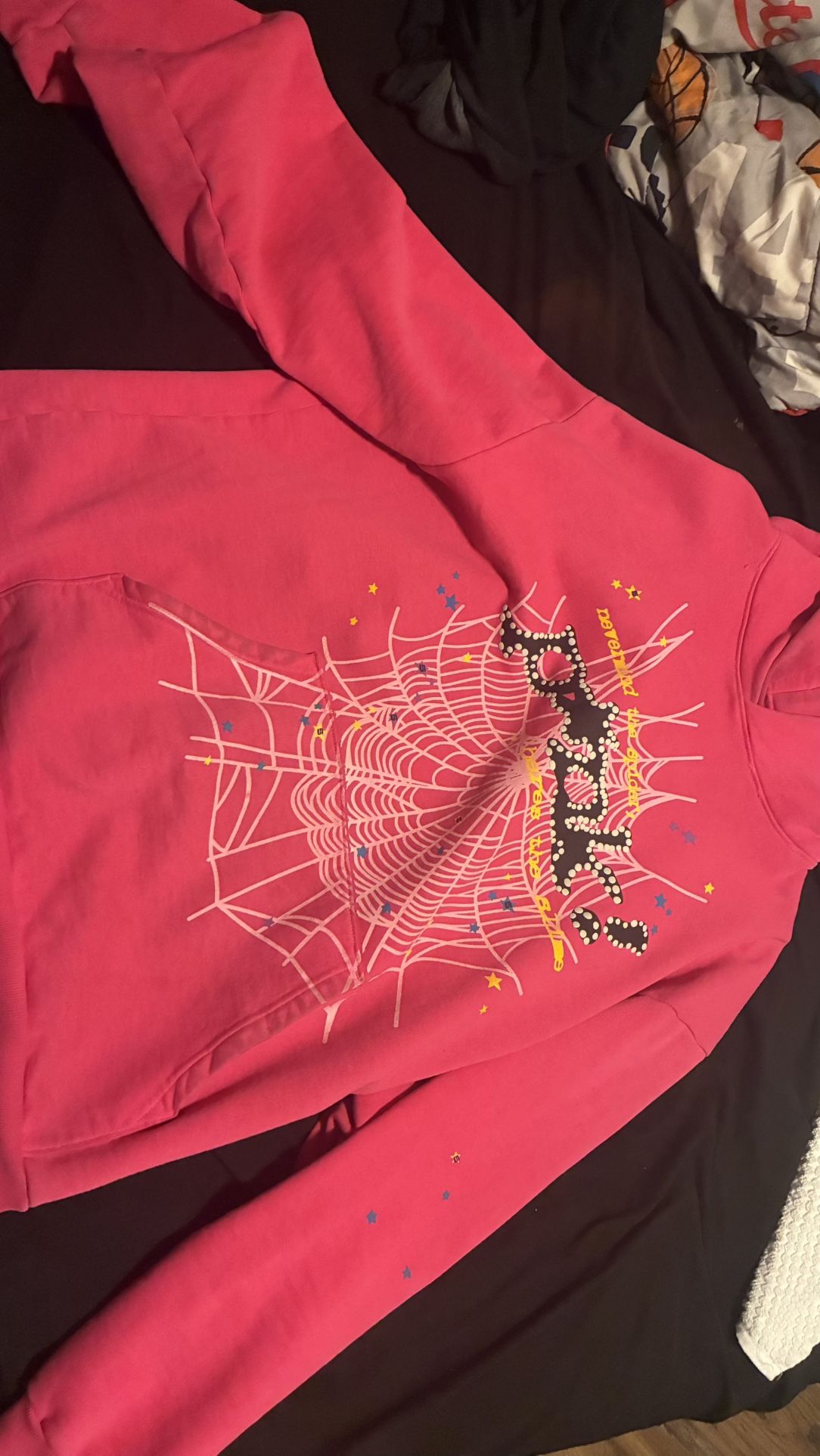 Pink Spider Hoodie 