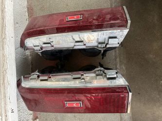Cutlass supreme tail lights