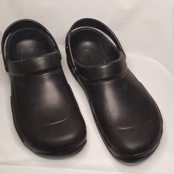 Crocs Bistro Black Resistant Clogs Shoes Men's Size 13