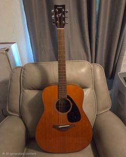 Yamaha FG800 6-String Acoustic Guitar Vintage Natural Finish Spruce Top