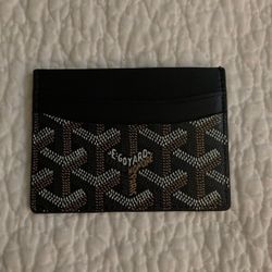 Black Goyard Wallet 