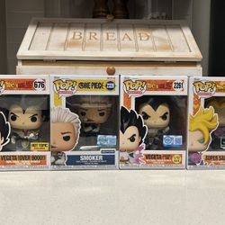 Dragon Ball Z DBZ One Piece Anime Manga Funko Pops
