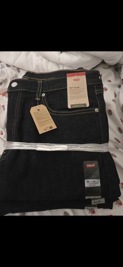 5 Pairs Of Levi 511s 36×34