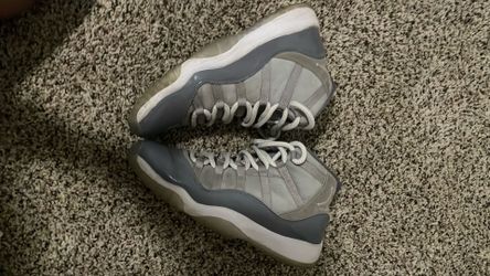 Jordan 11 cool grey size 7