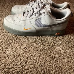Grey Air Force 1s