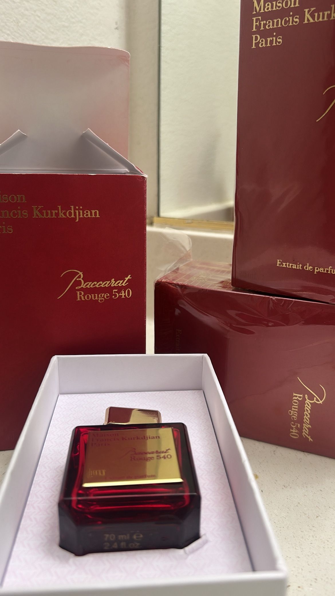 BACCARAT ROUGE 540 EXTRAIT DE PARFUM 70 ML