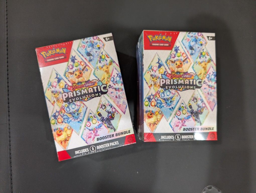 Pokemon Prismatic Evolutions Booster Bundle