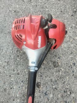 Newer shindaiwa commercial straight shaft whip with ratchet bump head
