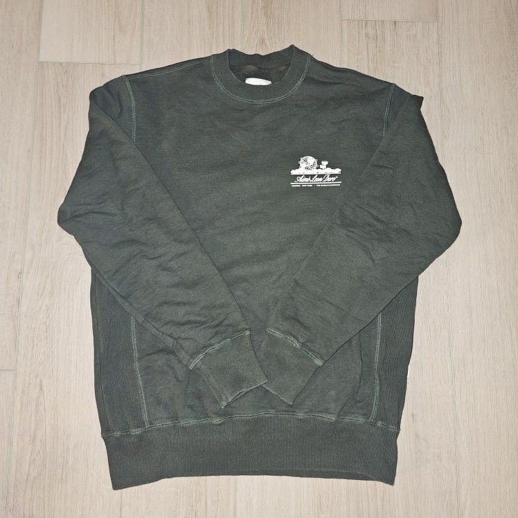 Aime Leon Dore Green Unisphere Sweatshirt