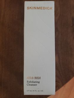 SkinMedica AHA/BHA Exfoliating Gel Face Cleanser, Salicylic Acid, 6 fl oz