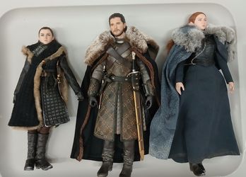 ThreeZero  Game of Thrones 10 figure Lot ( 1/6th scale) - Can Be Shipped