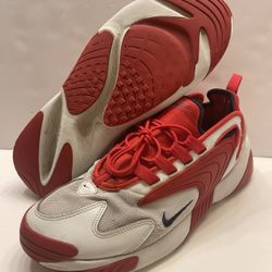 Nike Zoom 2K Off White University Red AO0269-102 Shoes Sneakers Mens US Size 12