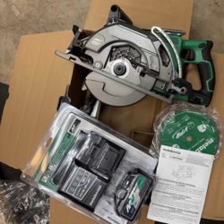 Metabo 7 1/4” rear handle saw