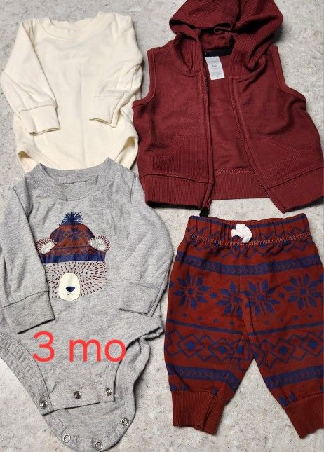 Baby Boy Clothes And Towels