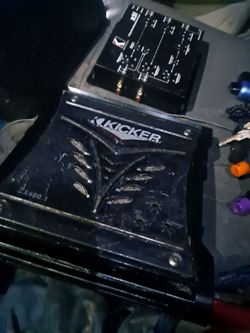Old school kicker zx400.1 mono amp slaps